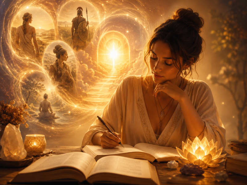 AkashicSoul AI-powered Akashic Records reading for past life and soul mission insights